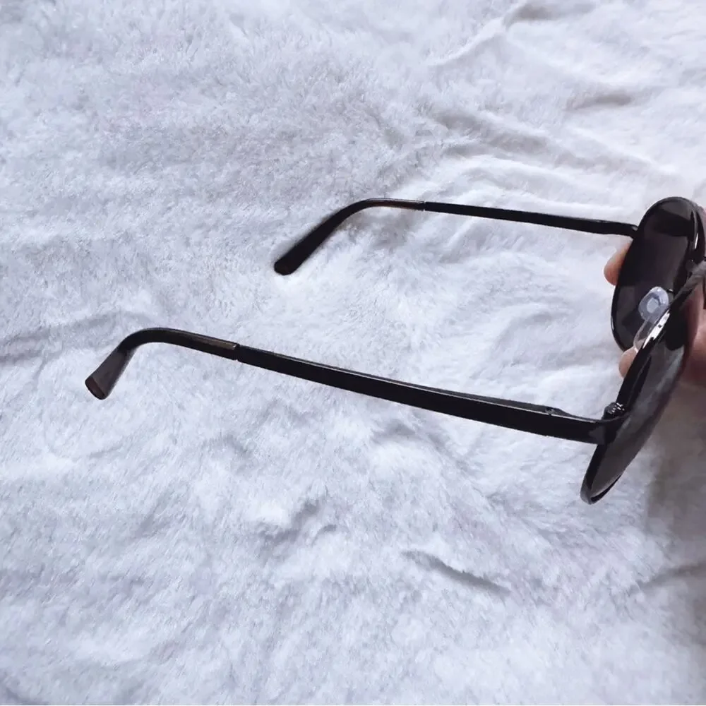 Ian Black w/Gunmetal Rims Stylish Polarized Sunglasses